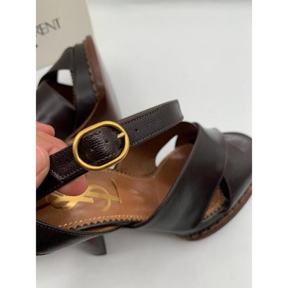 Yves Saint Laurent Jeanne Heels YSL EU size 37 US size 6.5 - Picture 12 of 15